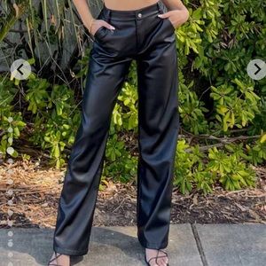 beginning boutique leather pants